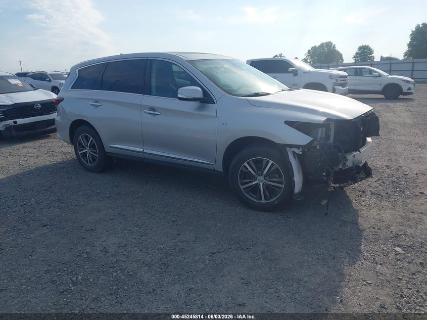 Vin: 5n1dl0mm3lc537675, lot: 45743617, infiniti qx60 pure awd 2020 img_1