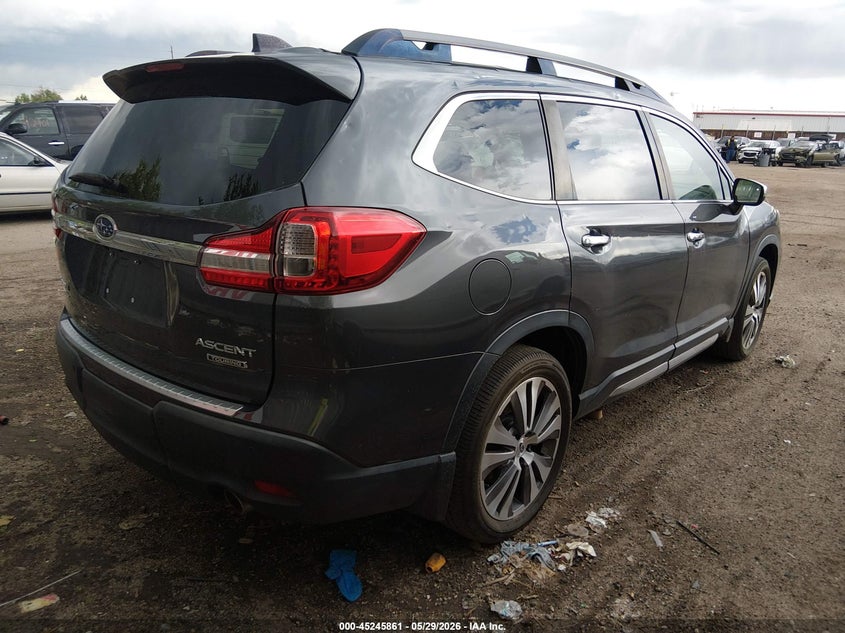 Vin: 4s4wmard8k3437168, lot: 45743664, subaru ascent touring 20194
