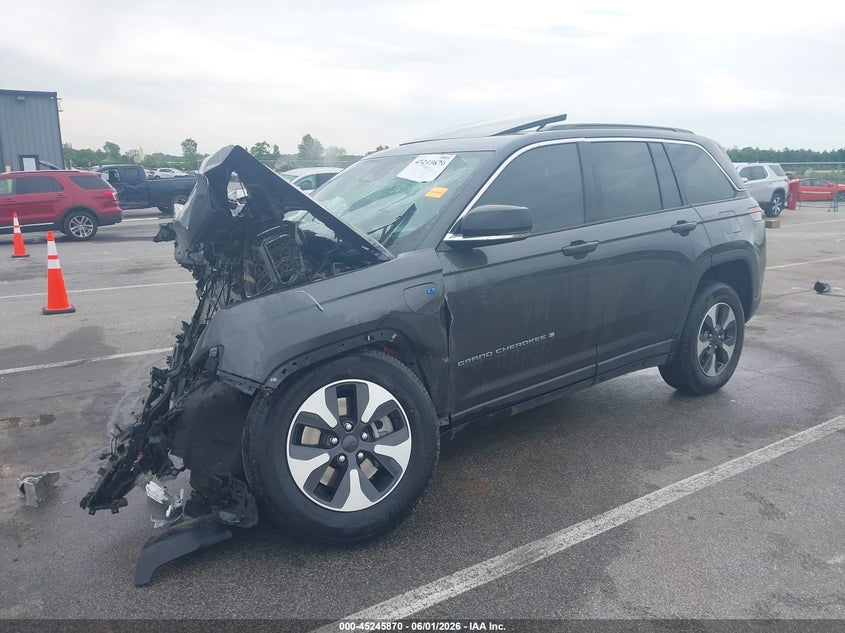 Vin: 1c4rjyb67s8659766, lot: 45743673, jeep grand cherokee 4xe 20252