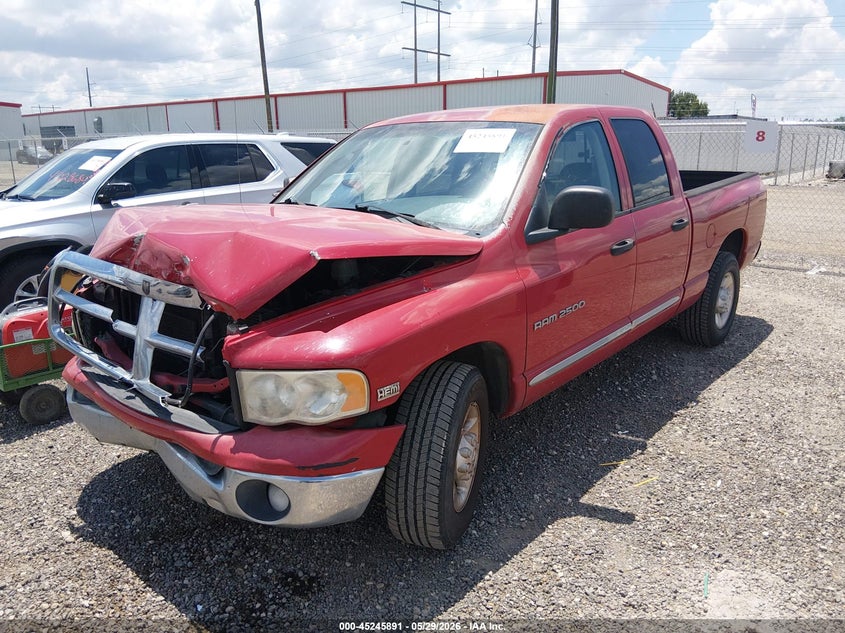 2004 Dodge Ram 2500 Slt/Laramie 3D7KA28D34G176461 photo 1