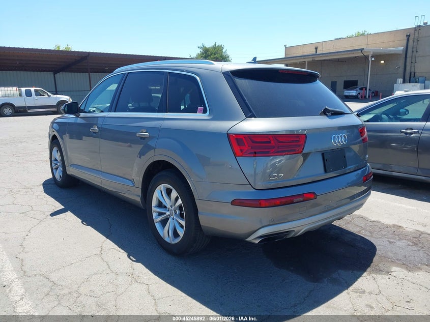 Vin: wa1laaf75hd025804, lot: 45743695, audi q7 3.0t premium 20173