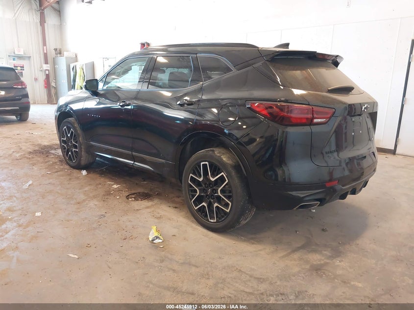 Vin: 3gnkbers4ps112797, lot: 45743715, chevrolet blazer fwd rs 20233