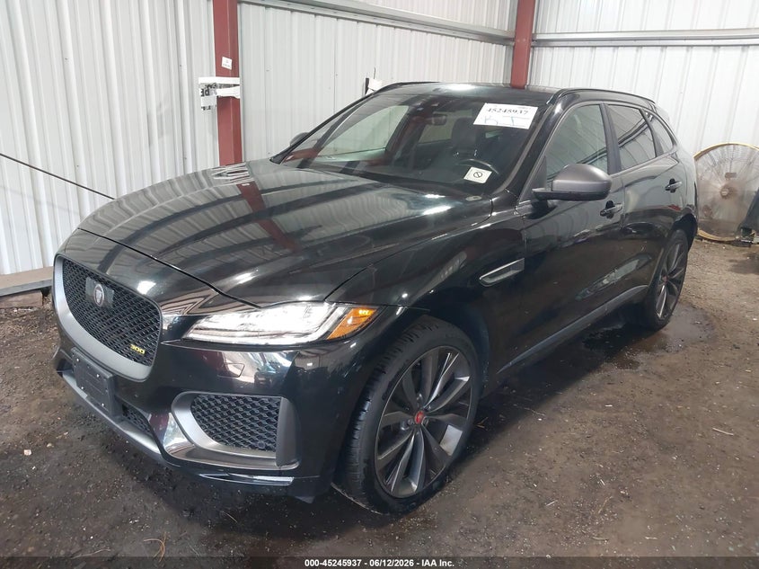 Vin: sadcx2gx2la652337, lot: 45743740, jaguar f-pace 300 sport p300 awd automatic 20202
