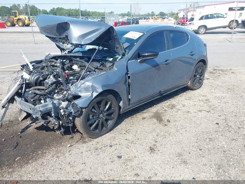 Vin: jm1bpall6n1503243, lot: 45743751, mazda mazda3 carbon edition 20222