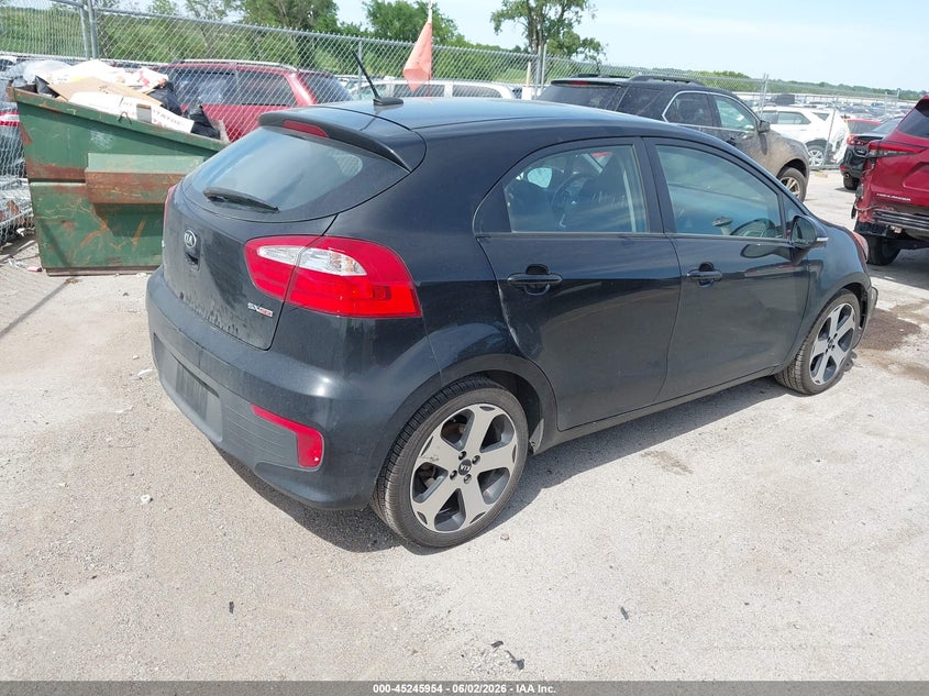 Vin: knadn5a39g6600304, lot: 45743759, kia rio sx 20164