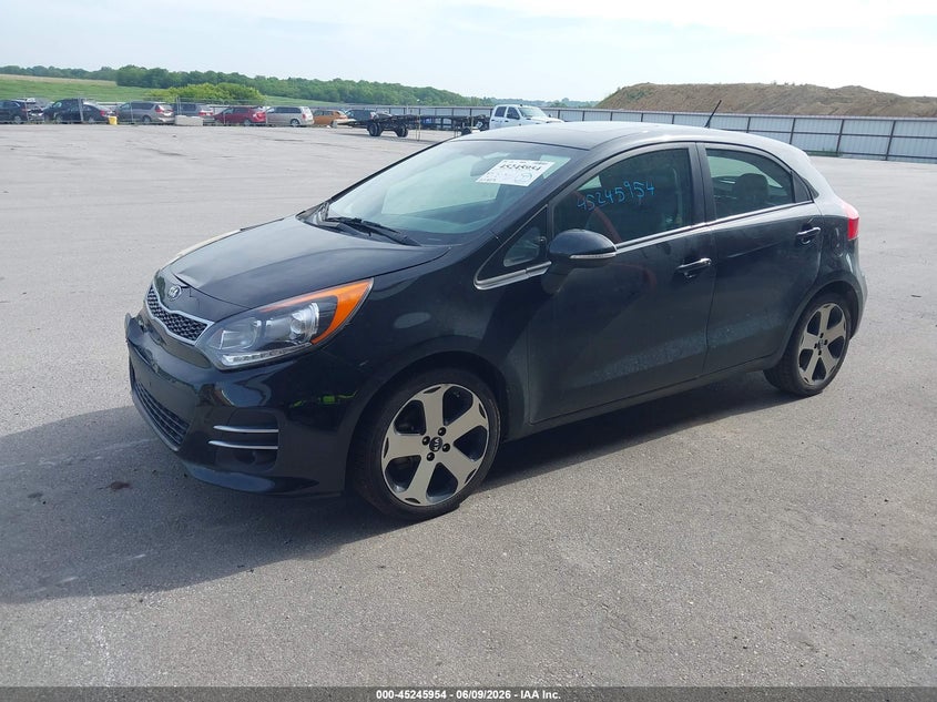 Vin: knadn5a39g6600304, lot: 45743759, kia rio sx 20162