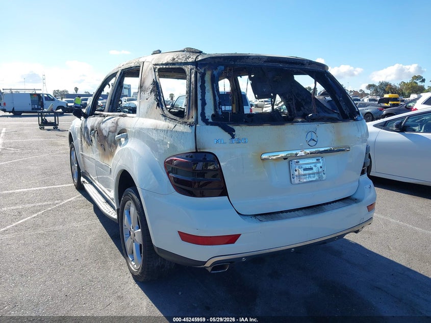 Vin: 4jgbb5gb3ba639148, lot: 45743762, mercedes-benz ml 350 20113