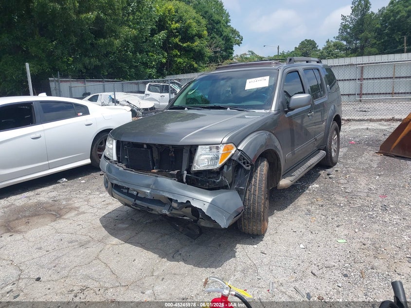 2007 Nissan Pathfinder Le 5N1AR18W77C640249 photo 1