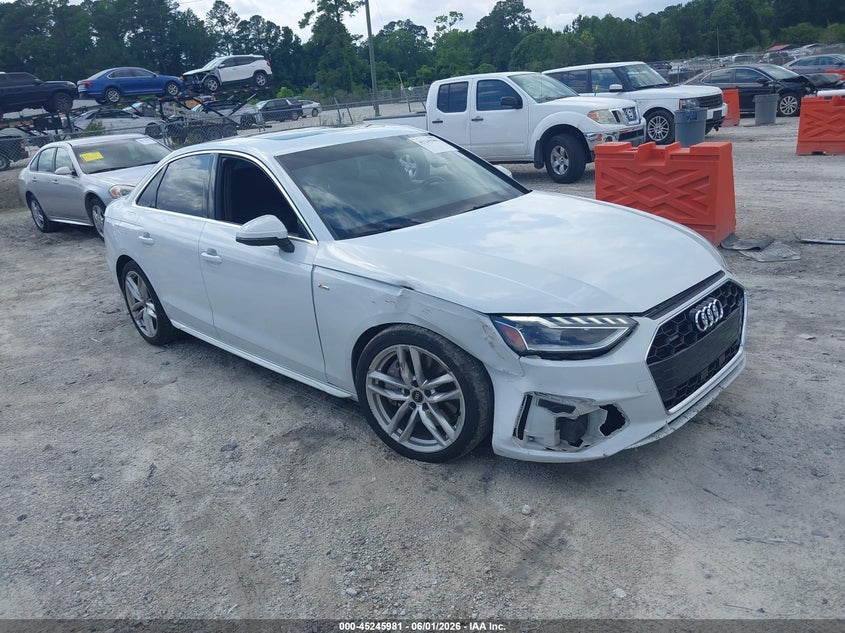 Vin: waueaaf40nn008576, lot: 45743784, audi a4 premium plus 45 tfsi s line quattro s tronic 2022 img_1