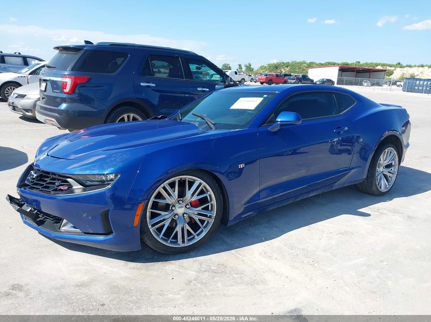 Vin: 1g1fb1rs9l0140737, lot: 45743814, chevrolet camaro rwd  1lt 20202