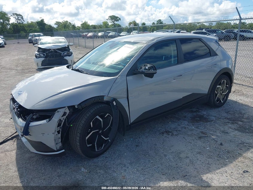 Vin: km8kn4ae1nu091660, lot: 45743825, hyundai ioniq 5 sel 20222