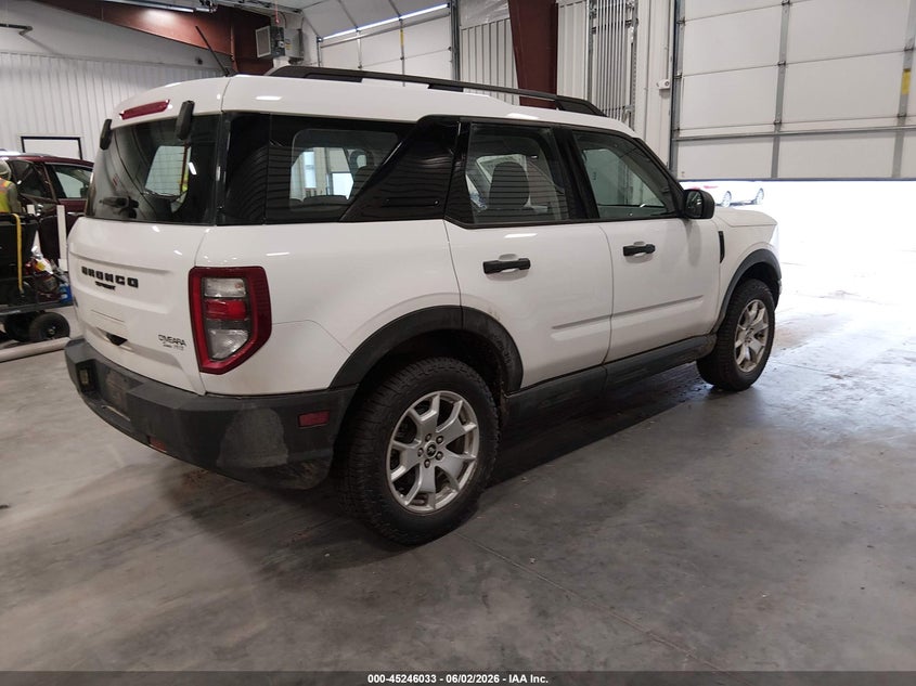Vin: 3fmcr9a62prd37818, lot: 45743836, ford bronco sport 20234