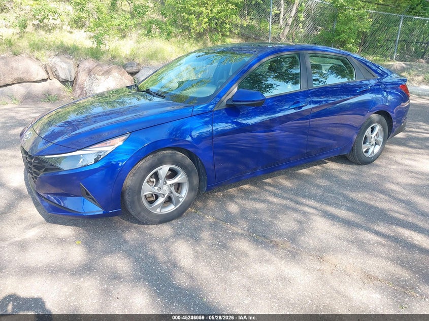 2021 Hyundai Elantra Se 5NPLL4AGXMH043860 photo 1