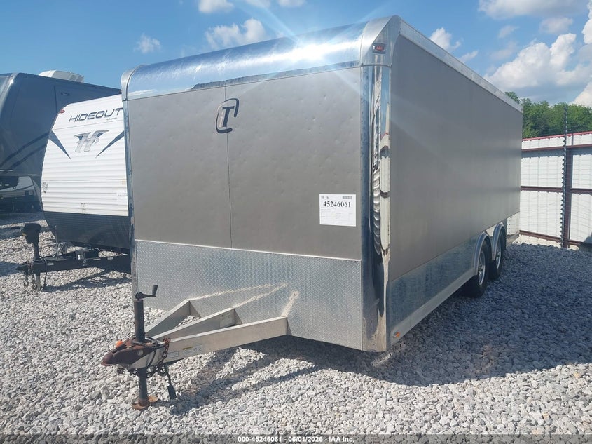 2012 IN TECH ENCLOSED CARGO 8X20 auction photo 2