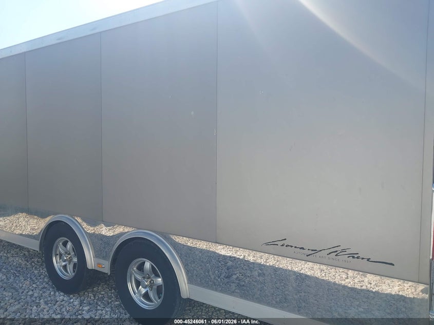 2012 IN TECH ENCLOSED CARGO 8X20 auction photo 3