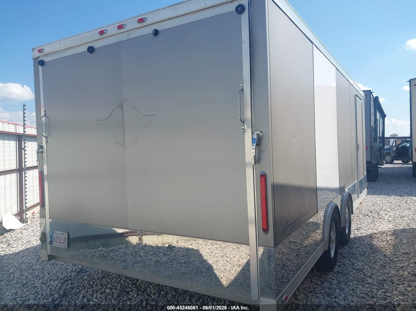 2012 IN TECH ENCLOSED CARGO 8X20 auction photo 4
