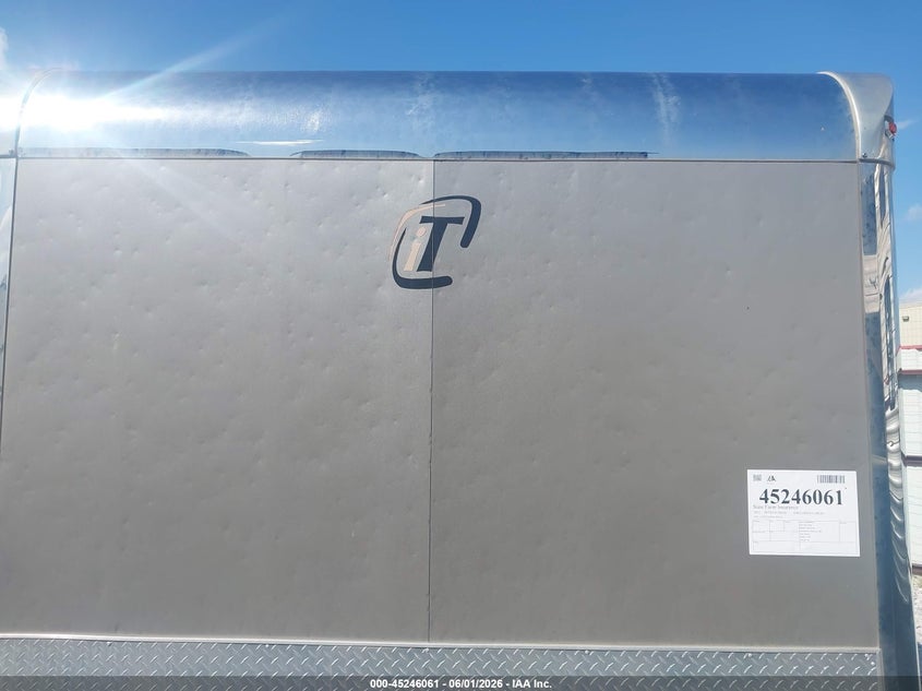 2012 IN TECH ENCLOSED CARGO 8X20 auction photo 6