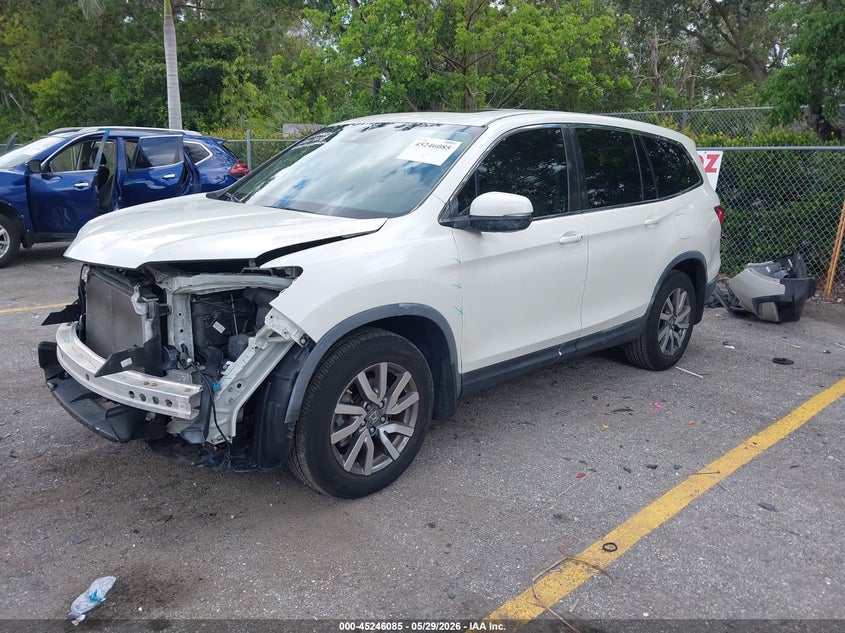 5FNYF5H5XKB030061 2019 Honda Pilot Ex-L photo 1