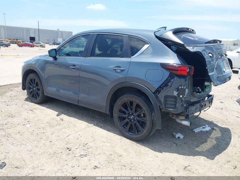 Vin: jm3kfbcy9m0380215, lot: 45743893, mazda cx-5 carbon edition turbo 20213