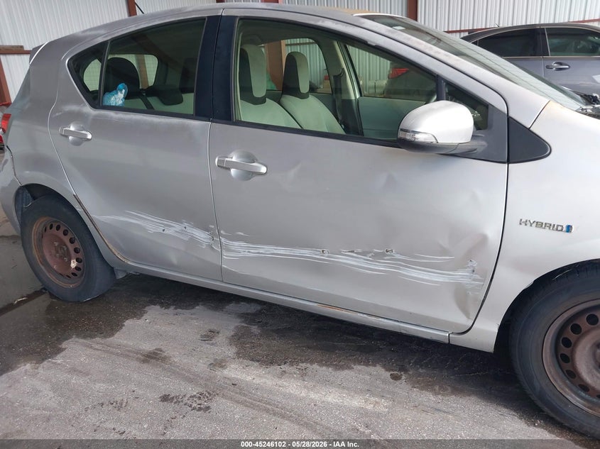 2012 Toyota Prius C One VIN: JTDKDTB37C1512004 Lot: 45246102