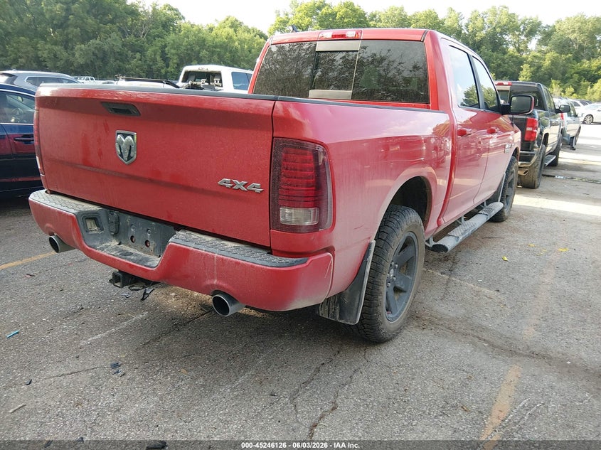 Vin: 1c6rr7mt7es203027, lot: 45743929, ram 1500 sport 20144