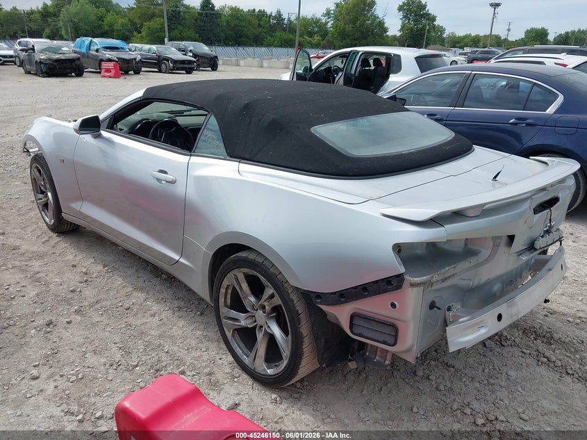 Vin: 1g1fh3d73k0115313, lot: 45743953, chevrolet camaro 2ss 20193