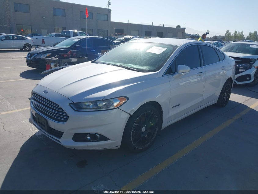 Vin: 3fa6p0ru7er274675, lot: 45743973, ford fusion hybrid titanium 20142