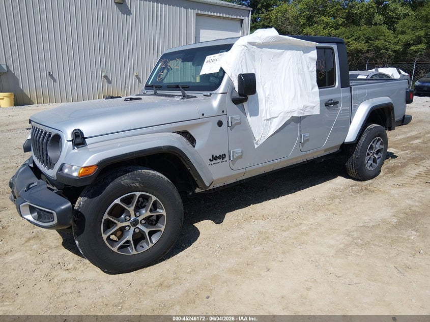 Vin: 1c6hjtag2rl105610, lot: 45743975, jeep gladiator sport s 20242