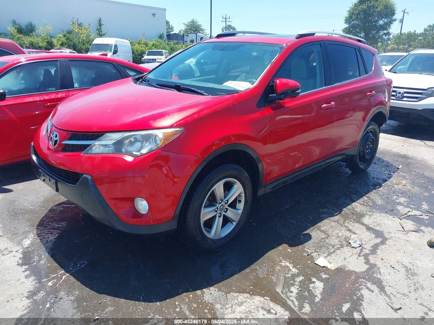 Vin: 2t3rfrev1fw376368, lot: 45743981, toyota rav4 xle 20152