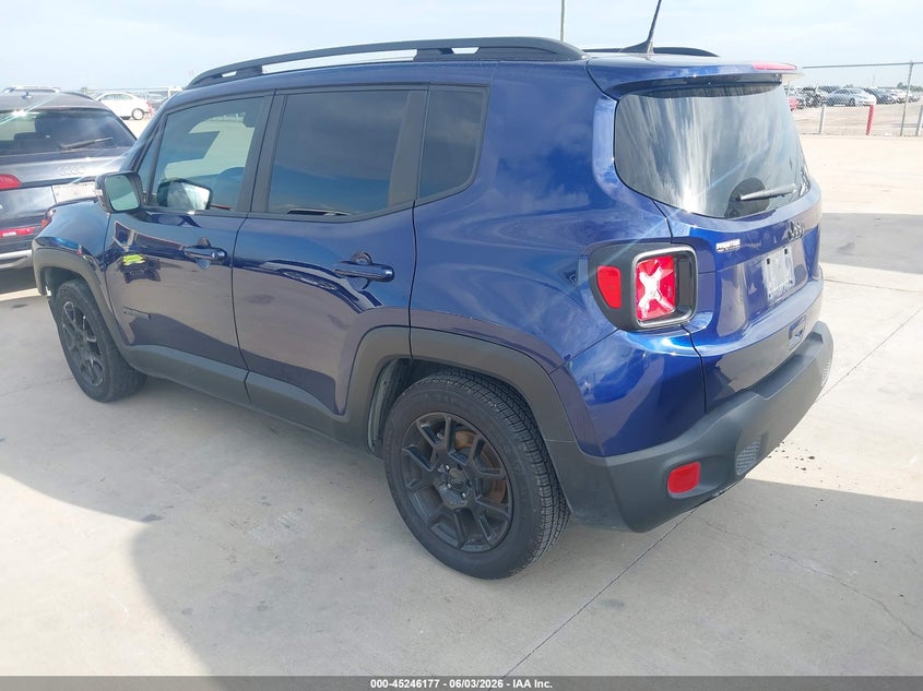 Vin: zacnjabb0lpl86390, lot: 45743982, jeep renegade altitude fwd 20203