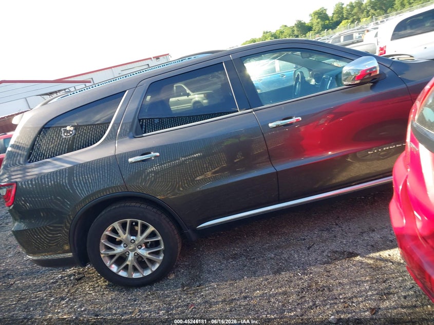 Vin: 1c4rdheg7fc729314, lot: 45743984, dodge durango citadel 20154