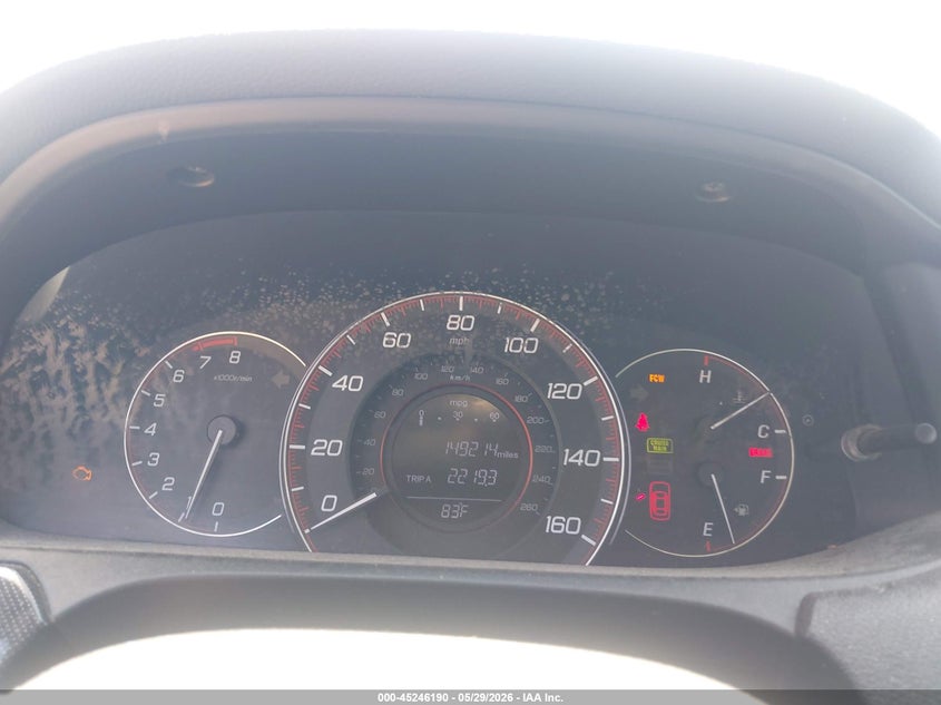2015 HONDA ACCORD auction photo 7