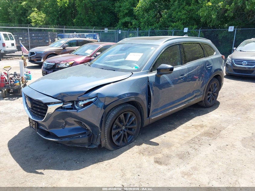 2022 MAZDA CX-9 2.5L I-4 DI, DOHC, V(VIN: JM3TCBDY0N0625500
