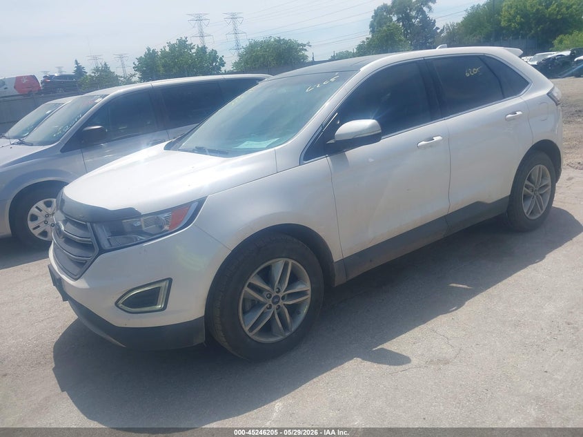 Vin: 2fmpk3j99gbc01665, lot: 45744008, ford edge sel 20162