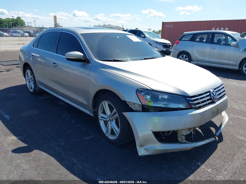 2014 Volkswagen Passat 2.0L Tdi Se VIN: 1VWBN7A37EC051087 Lot: 45246206