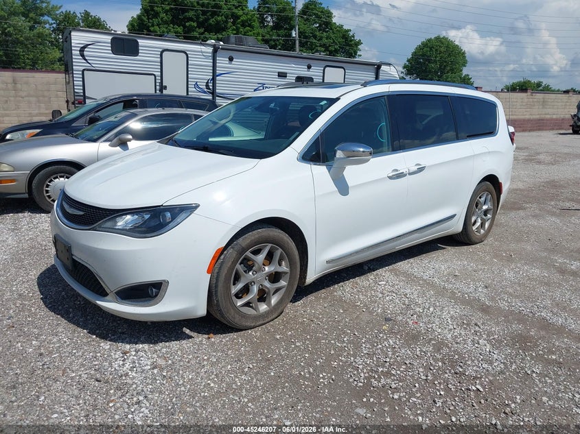 Vin: 2c4rc1gg5jr251532, lot: 45744010, chrysler pacifica limited 20182