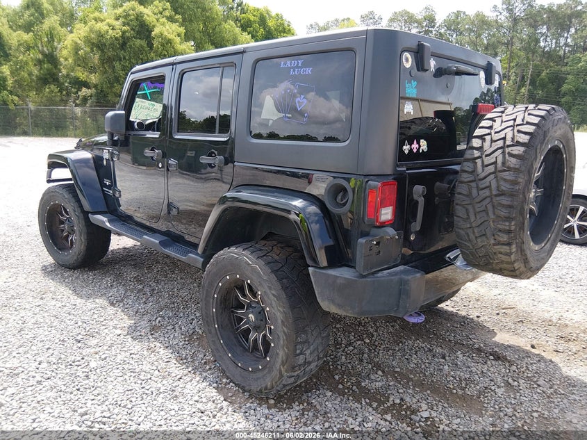 Vin: 1c4hjweg3jl928216, lot: 45744014, jeep wrangler jk unlimited sahara 4x4 20183