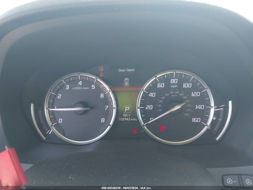 2014 Acura Mdx VIN: 5FRYD3H20EB019282 Lot: 45246239