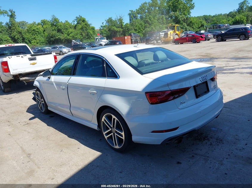 2018 AUDI A3 auction photo 3