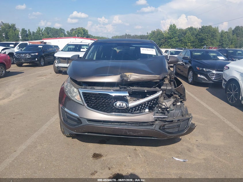 2014 Kia Sportage Lx VIN: KNDPB3AC6E7600233 Lot: 45246276