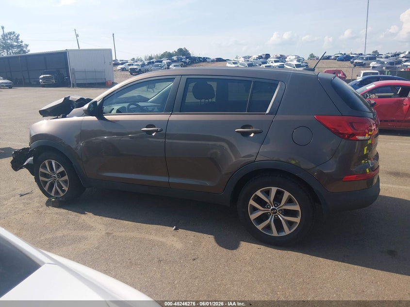 2014 Kia Sportage Lx VIN: KNDPB3AC6E7600233 Lot: 45246276