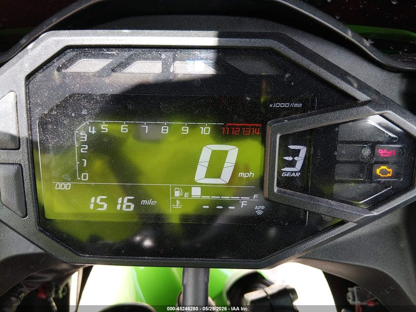 2024 Kawasaki Ex500 H VIN: ML5EXGH16RDA09148 Lot: 45246280