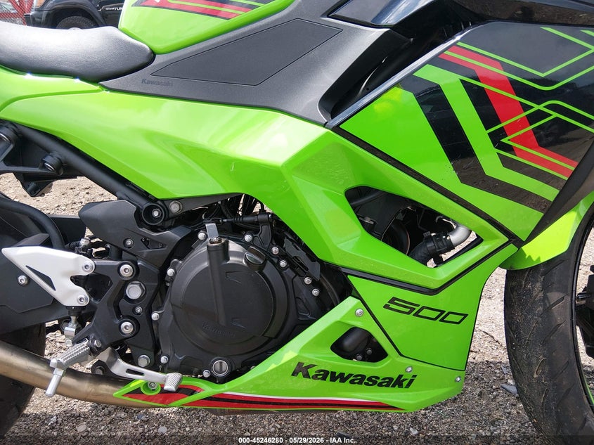 2024 Kawasaki Ex500 H VIN: ML5EXGH16RDA09148 Lot: 45246280