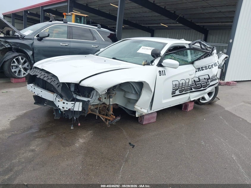 2012 Dodge Charger Police 2C3CDXATXCH236937 photo 1