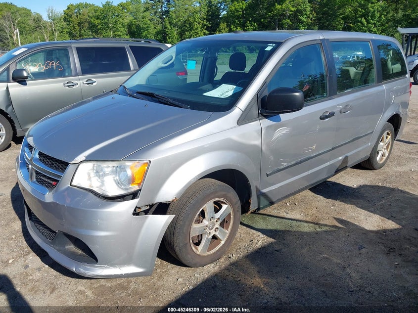 Vin: 2c4rdgbg2dr661653, lot: 45744111, dodge grand caravan american value pkg 20132