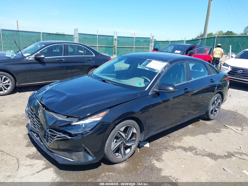2021 Hyundai Elantra Sel 5NPLN4AG7MH030431 photo 1