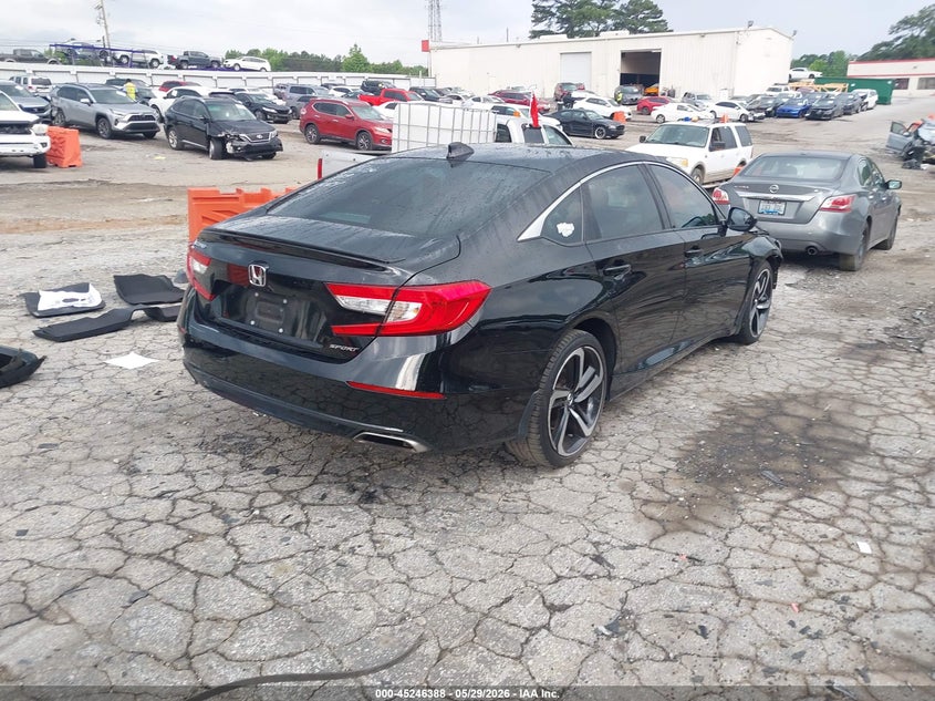 2022 HONDA ACCORD auction photo 4