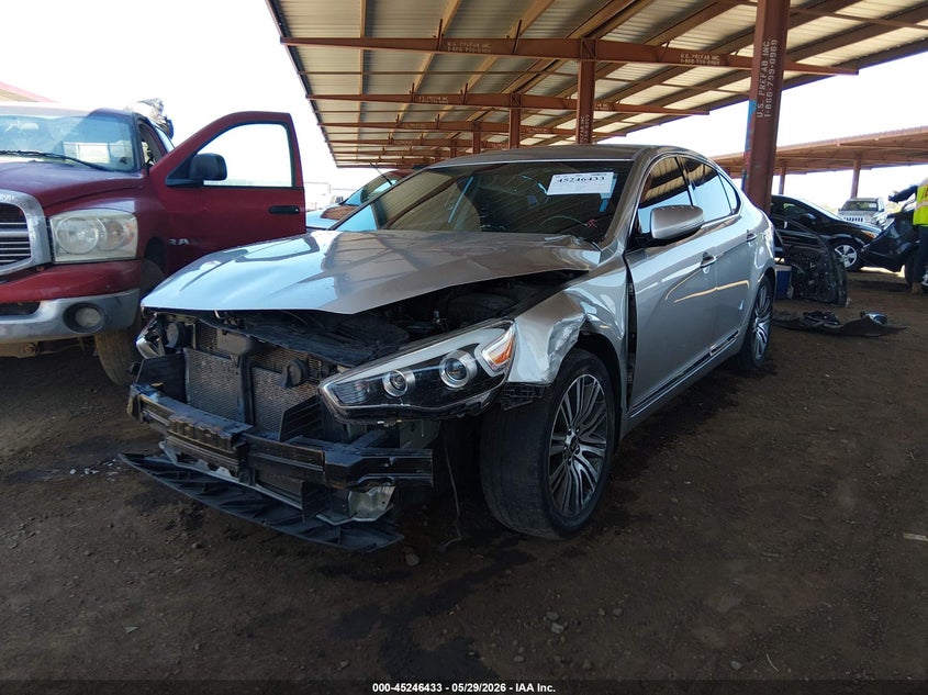 Vin: knaln4d71e5119681, lot: 45744236, kia cadenza premium 20142