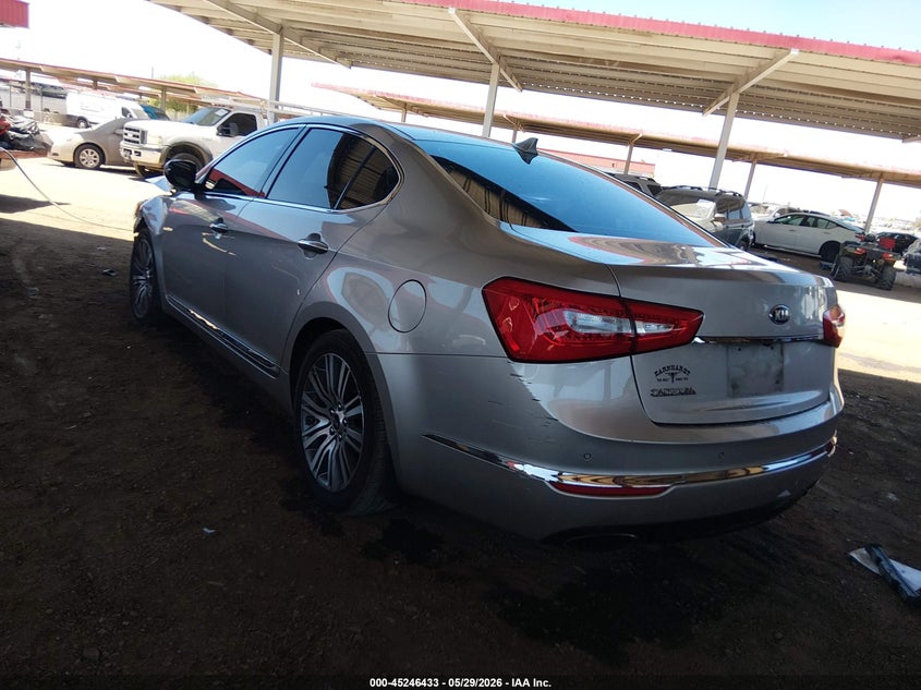 Vin: knaln4d71e5119681, lot: 45744236, kia cadenza premium 20143