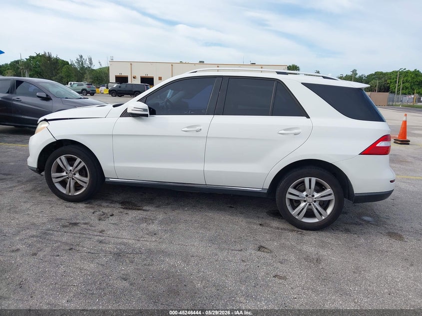 2015 Mercedes-Benz Ml 350 VIN: 4JGDA5JB6FA476425 Lot: 45246444